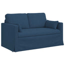 Sofa Blå 139 x 78 x 80 cm Stof