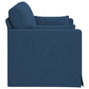 Sofa Blå 139 x 78 x 80 cm Stof