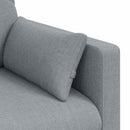 Sofa Lysegrå 158 x 78 x 80 cm Stof