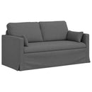Sofa Mørkegrå 158 x 78 x 80 cm Stof
