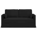 Sofa Sort 158 x 78 x 80 cm Stof