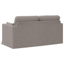 Sofa Gråbrun 158 x 78 x 80 cm Stof