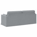 Sofa Lysegrå 78 x 78 x 80 cm Stof