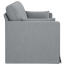 Sofa Lysegrå 78 x 78 x 80 cm Stof