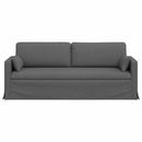 Sofa Mørkegrå 198 x 78 x 80 cm Stof