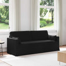 Sofa Sort 198 x 78 x 80 cm Stof