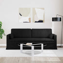 Sofa Sort 198 x 78 x 80 cm Stof