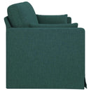 Sofa Mørkegrøn 198 x 78 x 80 cm Stof