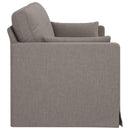 Sofa Gråbrun 198 x 78 x 80 cm Stof