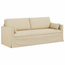 Sofa Creme 198 x 78 x 80 cm Stof