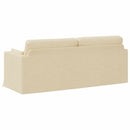 Sofa Creme 198 x 78 x 80 cm Stof