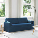 Sofa Blå 198 x 78 x 80 cm Stof