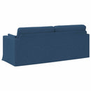 Sofa Blå 198 x 78 x 80 cm Stof