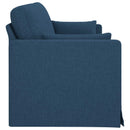 Sofa Blå 198 x 78 x 80 cm Stof