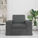 Sofa Mørkegrå 103 x 80 x 82 cm Stof