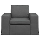 Sofa Mørkegrå 103 x 80 x 82 cm Stof