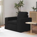 Sofa Sort 103 x 80 x 82 cm Stof