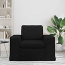 Sofa Sort 103 x 80 x 82 cm Stof