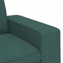 Sofa Mørkegrøn 103 x 80 x 82 cm Stof