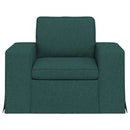Sofa Mørkegrøn 103 x 80 x 82 cm Stof