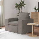 Sofa Gråbrun 103 x 80 x 82 cm Stof