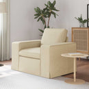 Sofa Creme 103 x 80 x 82 cm Stof