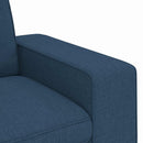 Sofa Blå 103 x 80 x 82 cm Stof