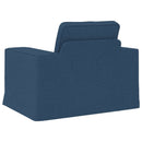 Sofa Blå 103 x 80 x 82 cm Stof