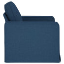 Sofa Blå 103 x 80 x 82 cm Stof