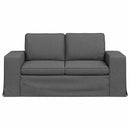 Sofa Mørkegrå 162 x 80 x 82 cm Stof