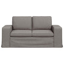 Sofa Gråbrun 162 x 80 x 82 cm Stof