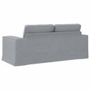 Sofa Lysegrå 182 x 80 x 82 cm Stof