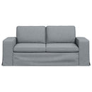 Sofa Lysegrå 182 x 80 x 82 cm Stof
