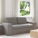 Sofa Gråbrun 182 x 80 x 82 cm Stof