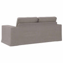Sofa Gråbrun 182 x 80 x 82 cm Stof