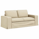 Sofa Creme 182 x 80 x 82 cm Stof
