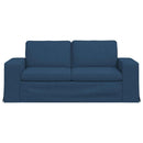Sofa Blå 182 x 80 x 82 cm Stof
