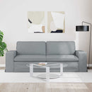 Sofa Lysegrå 222 x 80 x 82 cm Stof