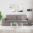 Sofa Gråbrun 222 x 80 x 82 cm Stof