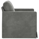 Sofa Mørkegrå 78 x 78 x 80 cm Fløjl