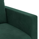 Sofa Mørkegrøn 78 x 78 x 80 cm Fløjl