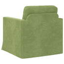 Sofa Lys grøn 78 x 78 x 80 cm Fløjl