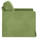 Sofa Lys grøn 78 x 78 x 80 cm Fløjl