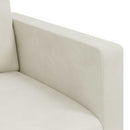 Sofa Creme 78 x 78 x 80 cm Fløjl