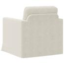 Sofa Creme 78 x 78 x 80 cm Fløjl