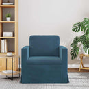 Sofa Blå 78 x 78 x 80 cm Fløjl