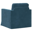 Sofa Blå 78 x 78 x 80 cm Fløjl