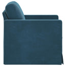 Sofa Blå 78 x 78 x 80 cm Fløjl