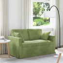 Sofa Lys grøn 138 x 78 x 80 cm Fløjl