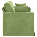 Sofa Lys grøn 138 x 78 x 80 cm Fløjl